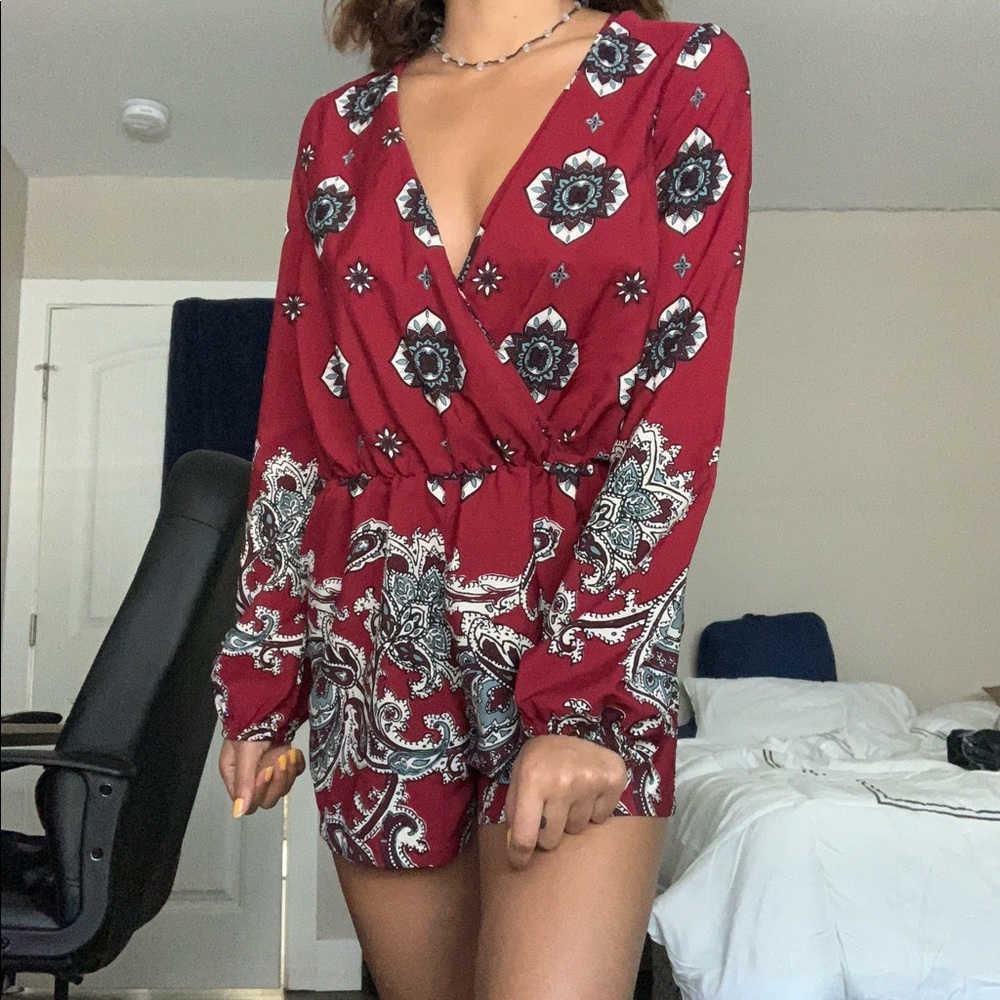 Cute Long Sleeve Romper
